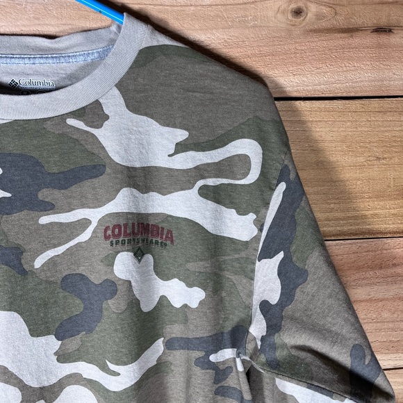 Columbia Camo Elements Graphic Long Sleeve, Mens M, performance hunting gear - Picture 12 of 13